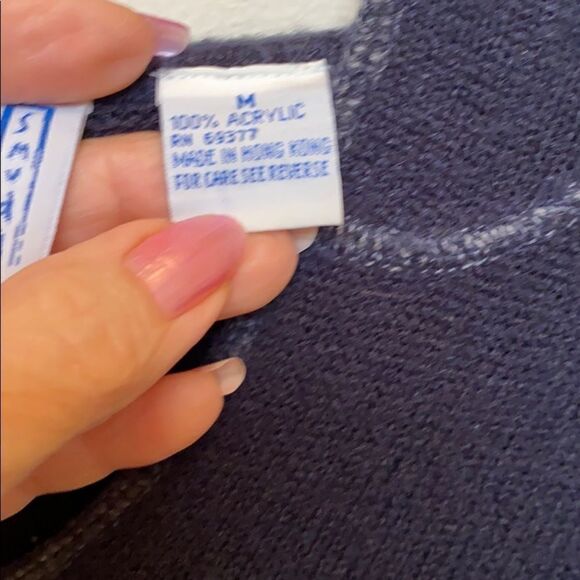 Top shop Smudge Navy Hooded Sweater - Picture 8 of 15